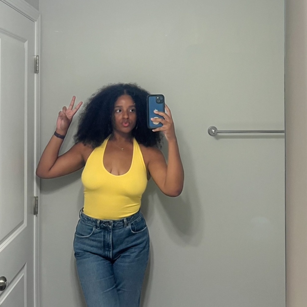 Urban Outfitters Out From Under Green Jackie Seamless Cropped Halter Top - Picture 6 of 6